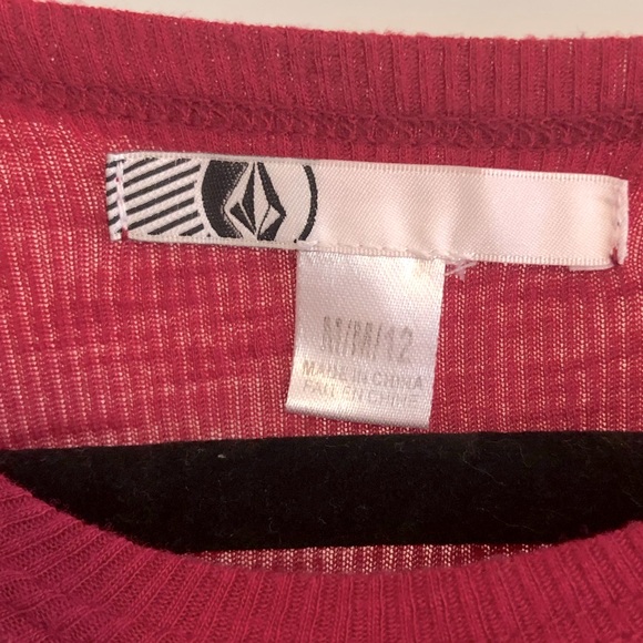 Volcom Red Racerback Tank Top - Picture 2 of 7